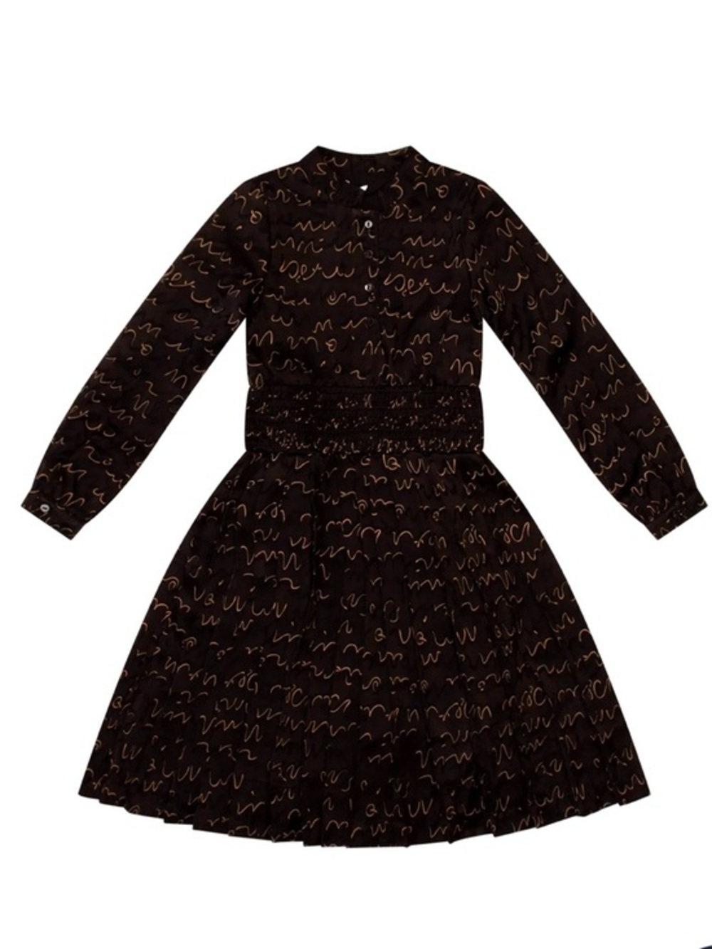 KIPP Black Abstract Pattern Dress size juniors size 12